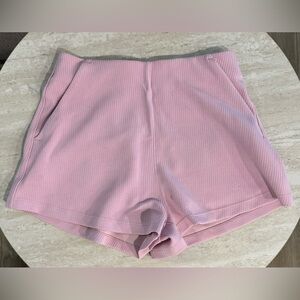 Lululemon Ribbed Softstreme High Rise Shorts